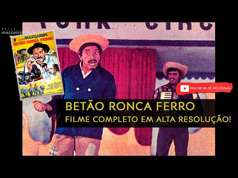 Mazzaropi - Betão Ronca Ferro - Filme Completo - Filme de Comédia | Museu Mazzaropi