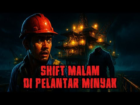 Shift Malam Di Pelantar Minyak