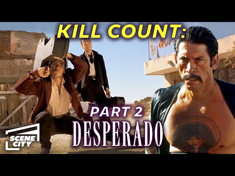 Desperado Kill Count: Part 2 (Antonio Banderas, Danny Trejo #action #movie #clips )