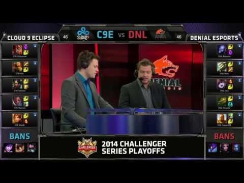 Cloud 9 Eclipse vs Denial.EU | Game 1 SemiFinals of EU Challenger Series Playoffs | C9E vs DNL G1