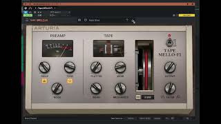 Video thumbnail for Arturia Tape MELLO-FI PresetTest | Saturation Plugin (No Taking) by 誰得ギターDTMプラグインch