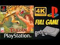 Disney S Tarzan 4K60ᶠᵖˢ UHD PS1 Longplay Walkthrough Playthrough Full Movie Game