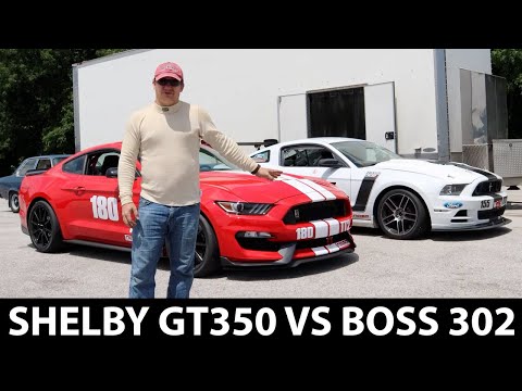 Shelby GT350 vs Ford Boss 302S Which is Faster?