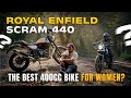 The Best 400cc Bike For Women Is It Best For A Daily Ride Royal Enfield Scram 440 Review