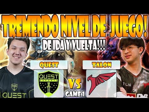 QUEST VS TALON BO3[GAME 1] 23SAVAGE, MIKOTO VS TA2000, NOOB - RIYADH MASTERS 2023 - DOTA 2