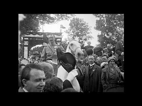 100 år genforening 10 juli  Kongen rider overgrænsen