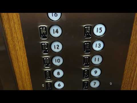 EPIC, FAST & VINTAGE 60s Haughton Traction Elevators at 1119 Pacific Ave, Tacoma, WA