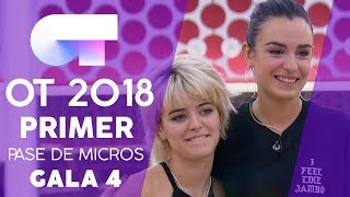 "TOXIC" - NATALIA y ALBA RECHE | Primer pase de micros Gala 4 | OT 2018