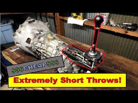 TR6060 Shifter Relocation In LS Datsun 260z