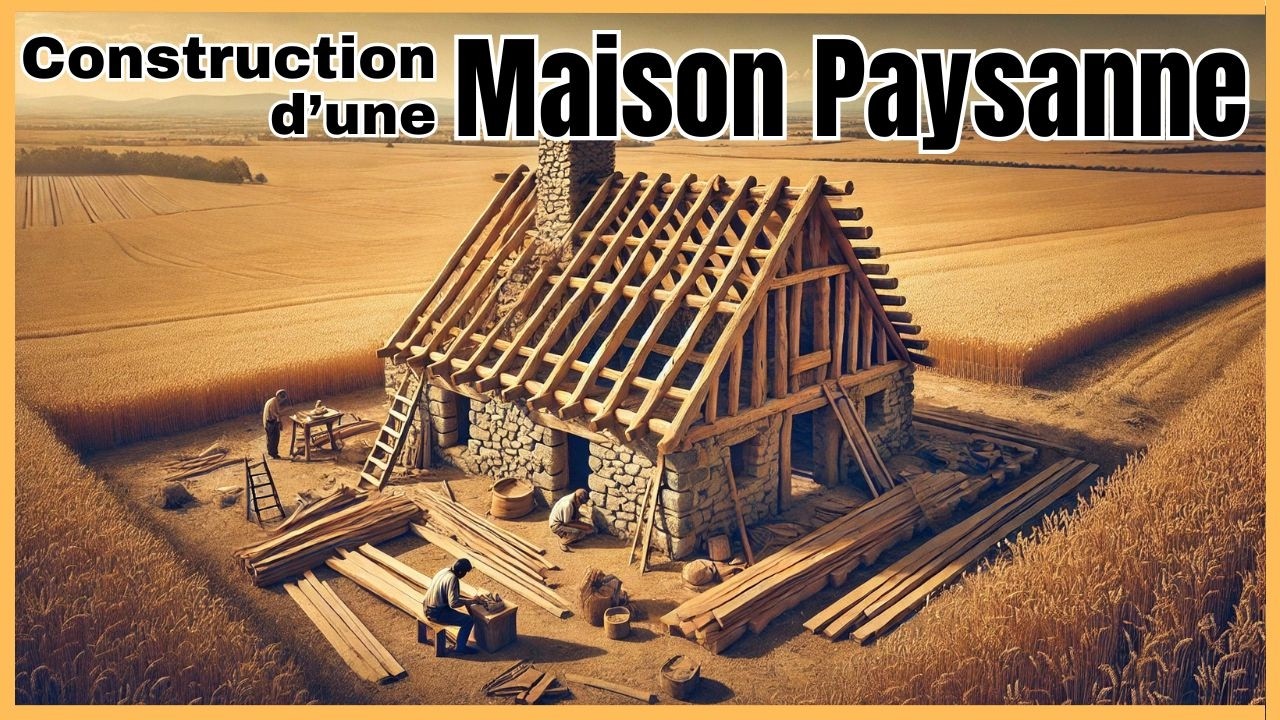 Building a farmhouse, the know-how of old-time builders