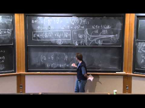 Lecture 17: More on Central Potentials