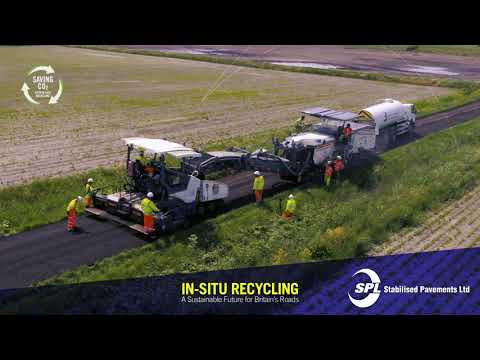 Outwell, Norfolk - In Situ Recycling with the W380CRi