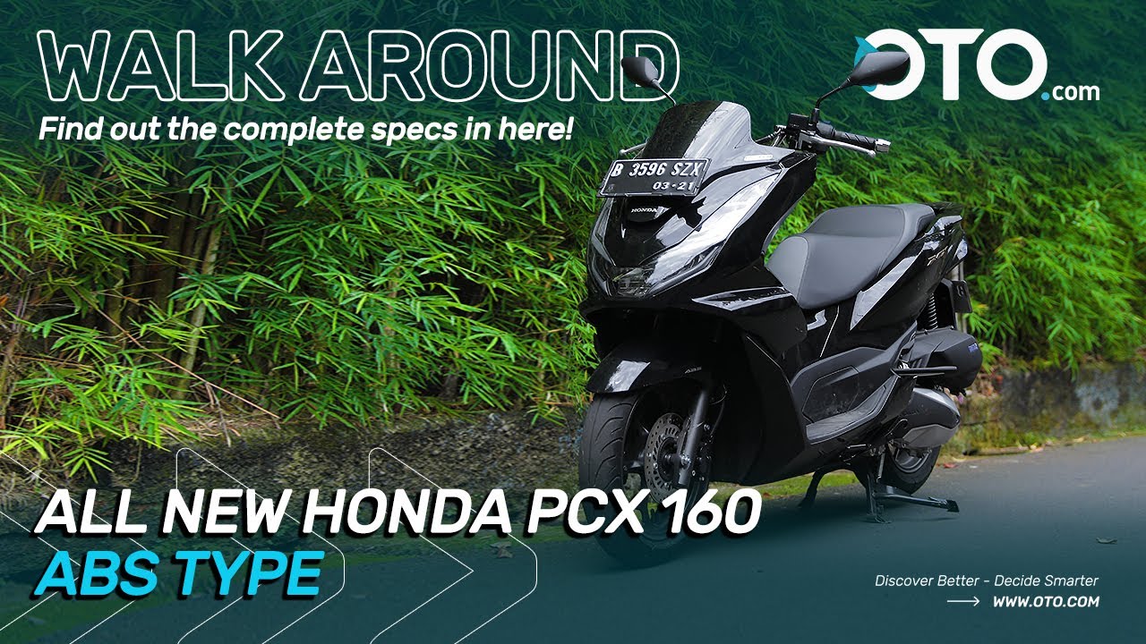 Walk Around | All New Honda PCX 160 ABS Type | Motorcycle Edition