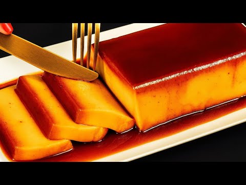 ¡Sólo leche y plátano! El postre italiano más delicioso en 5 minutos!