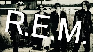 R.E.M. Crush With Eyeliner Lyric video
