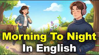 Daily Life Morning To Night in English | Easy English Conversation for Beginners