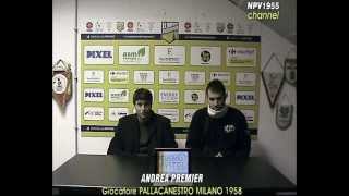 preview picture of video 'Interviste post partita (ForENERGY VIGEVANO 1955 vs Pallacanestro Milano 1958)'