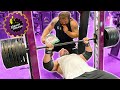 560LB BENCH PRESS AT PLANET FITNESS | GYM TAKEOVER