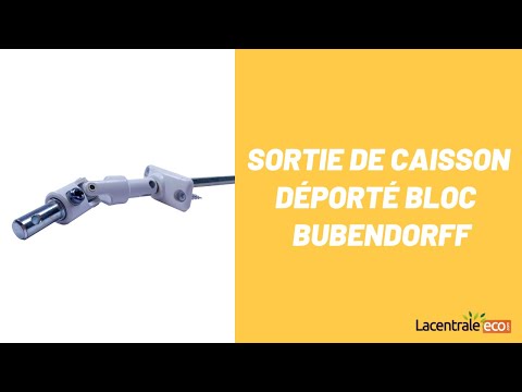 Sortie de caisson déporté  - Bubendorff