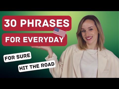 30 MOST COMMON ENGLISH PHRASES FOR EVERYDAY