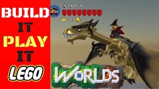 HOW TO UNLOCK the GOLDEN Dragon | LEGO Worlds