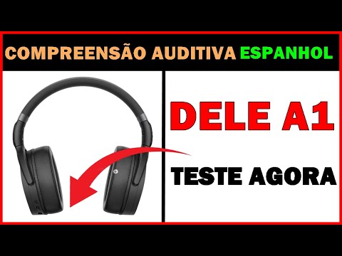 ? DELE A1: COMPREENSÃO AUDITIVA  ? Você Aprovaria? // FAÇA O TESTE AGORA MESMO