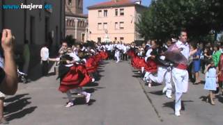 preview picture of video 'Baños de Río Tobía - Fiestas 2012 - Procesión en honor a la Virgen de Los Parrales'