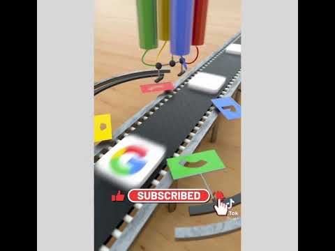 Google Workshop/Logo making factory/3D Animation/social medias all logo making compilation/ fyp/ 4D