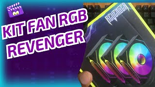 KIT FAN RGB - REVENGER G-VR347K