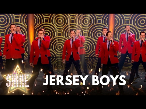 Jersey Boys perform a medley of songs - Let It Shine - BBC One