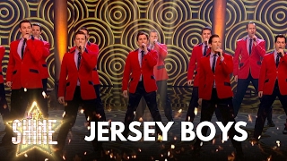 Video thumbnail of "Jersey Boys perform a medley of songs - Let It Shine - BBC One"