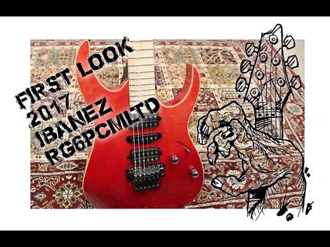 First look Ibanez RG6PCMLTD NAMM 2017