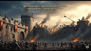 Bannerlord | 500 Empire Defenders vs 600 Rebel Empire Attackers β Epic Castle Siege