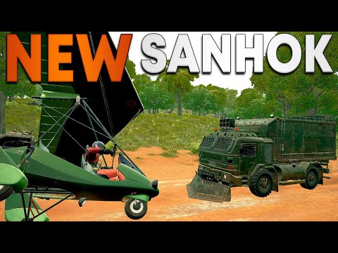 NEW Sanhok! Exploring Gliders, Loot Trucks and more in PUBG.
