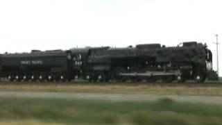preview picture of video 'UP 844 southbound - Pierce to Eaton-  Milliken Centennial Special - pt3'