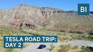 &quot;No Grand Canyon for us&quot; on DAY 2 OF THE TESLA ROAD TRIP