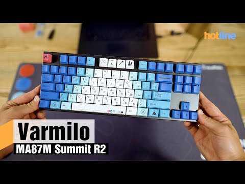 Varmilo VA87M Summit R2 Blue Switch Black