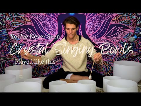 Crystal Singing Bowls: A Symphony of Healing Sound