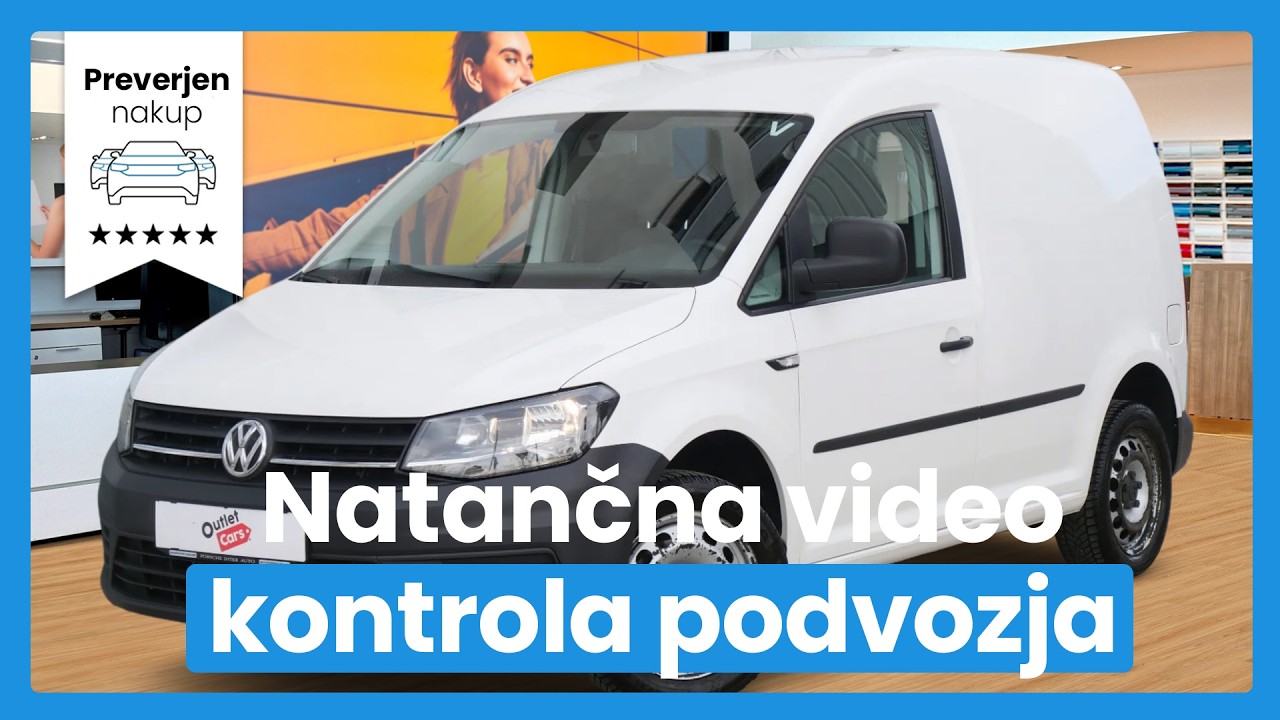 Volkswagen Caddy 4 furgon 1.4 TSI - SLOVENSKO VOZILO