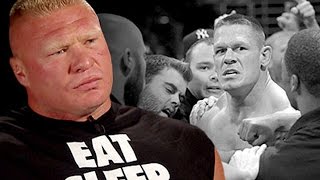 Brock Lesnar lays out his plan for John Cena at Ni