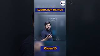 Elimination Method Class 10th | Easy Trick to Solve Linear Equation #class10thmaths #maths #invictaa