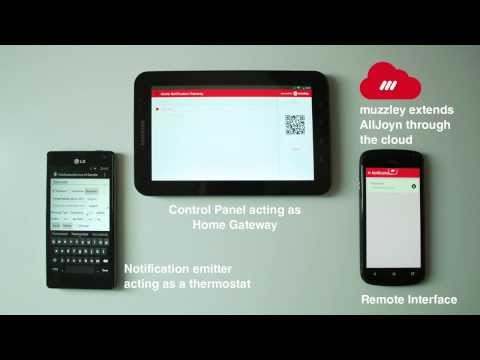 Extending AllJoyn to the Cloud with Muzzley