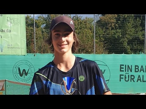 15 Year-old Kilian Feldbausch Debut ITF Tennis Pro