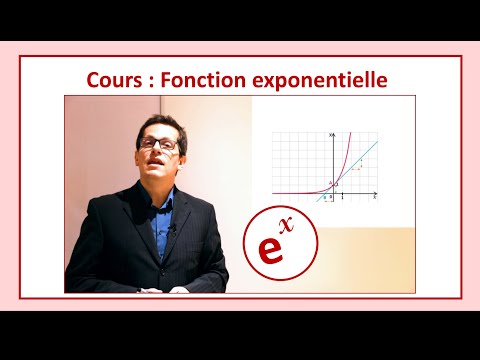 1eSpé - Cours : Fonction exponentielle
