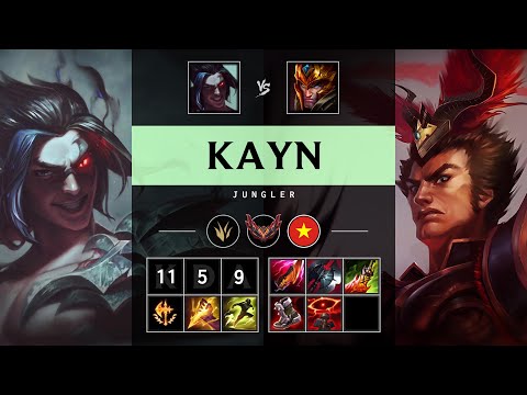 Kayn Jungle vs Jarvan IV - VN Grandmaster Patch 25.06