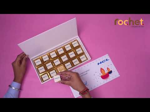 Order Your Custom Corporate Chocolates Today! 🍫🎁18-Piece Box of Decadence Awaits! #chocolate #viral