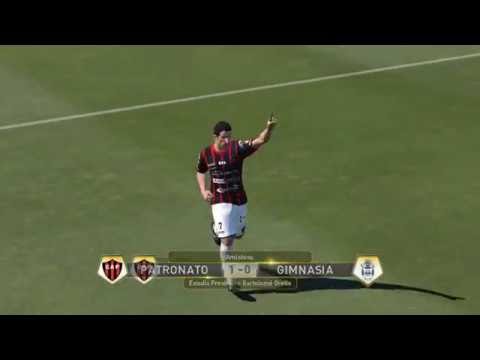 Gol de Acosta. Patronato 1 - Gimnasia 0. Fecha 2. Torneo Primera División 2016/2017.
