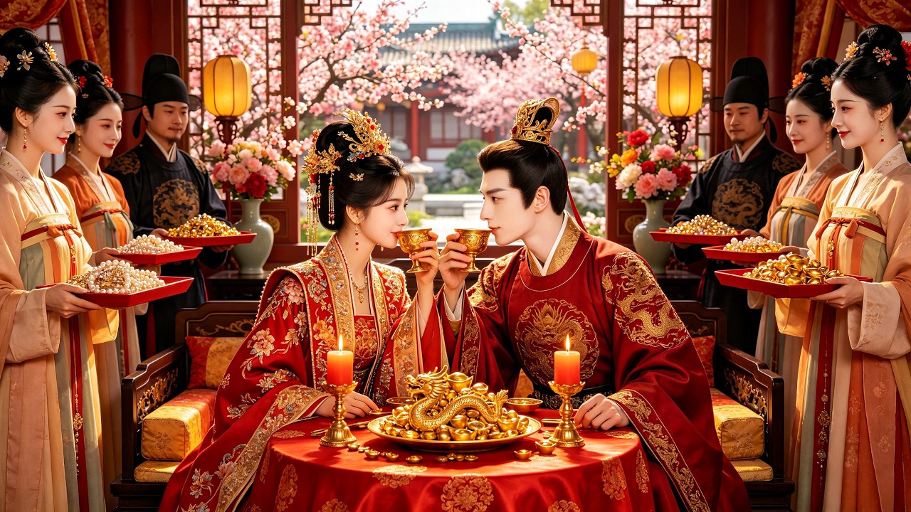 Công chúa giấu giới tính lên ngôi, cưới vợ giữ ngai vàng, ai ngờ vợ là đại tướng dũng mãnh giả gái
