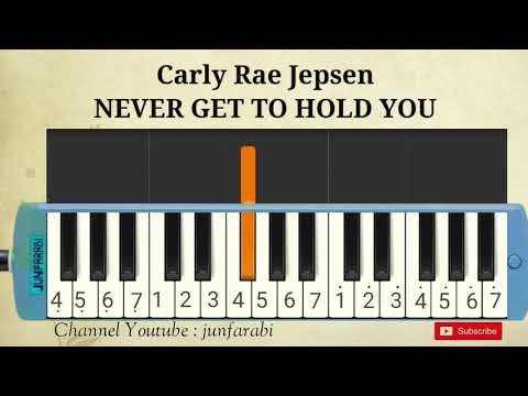 Carly Rae Jepsen - NEVER GET TO HOLD YOU - melodica lessons