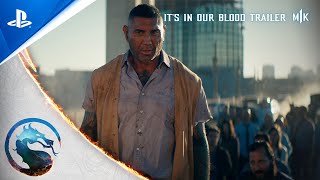 Mortal Kombat 1 It’s In Our Blood Trailer Dave Bautista Trailer